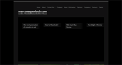 Desktop Screenshot of marcusespenlaub.com